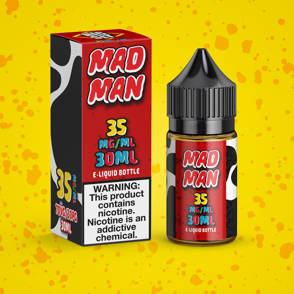 Mad Man Nicotine Salt Vape Juice